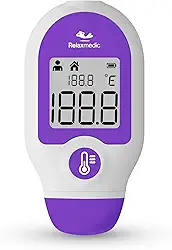 Termômetro Digital Infravermelho Rápido Testa Relaxmedic