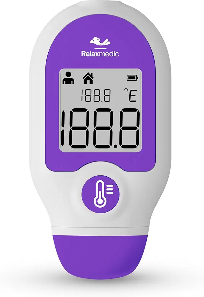 Termômetro Digital Infravermelho Rápido Testa Relaxmedic