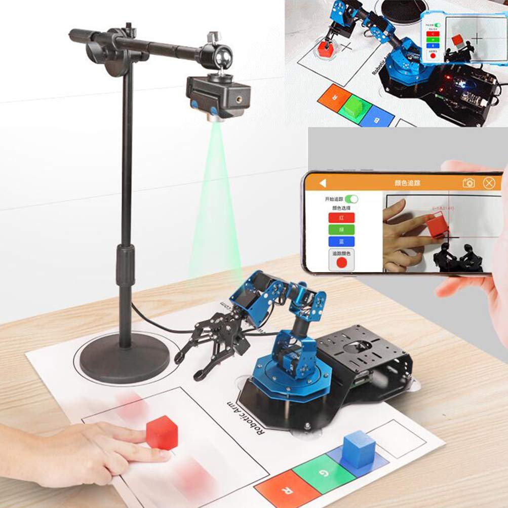Ai Revo STEM CELL 4本セット Amazon.co.jp: Raspberry Pi 4B / 4G用の6DOFロボットアームキット