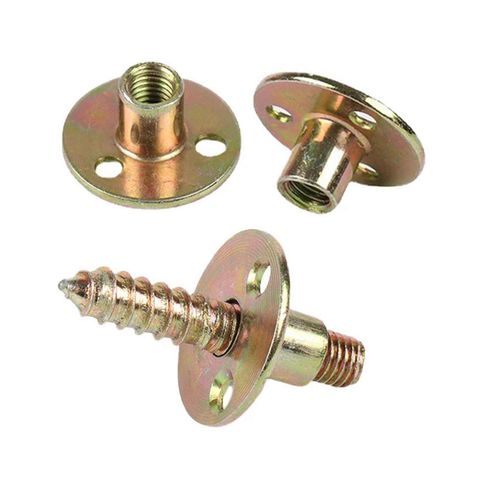 Dadi A T Con Foro Brad M8 - 8 Pezzi Per Mobili In Legno, Fissaggio Robusto E Preciso - Foto 10