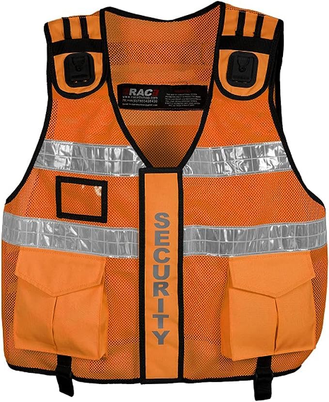 New Model Hi Viz Tactical Vest, Security Vest, Tac Vest (Doorman)