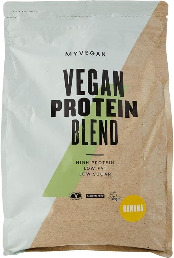 MyproteinVegan Protein Blend, Banana, (2500g)