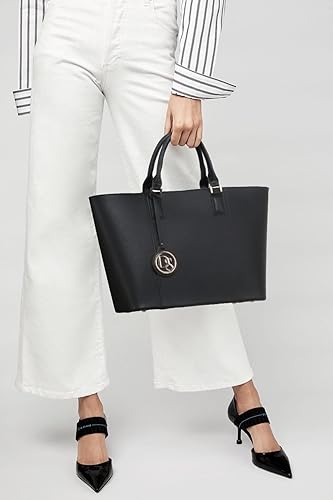 Miniatura 2 de DASEIN - Bolsa de mano para mujer, bolsa tipo bandolera, asa superior, bolsa plana para trabajar
