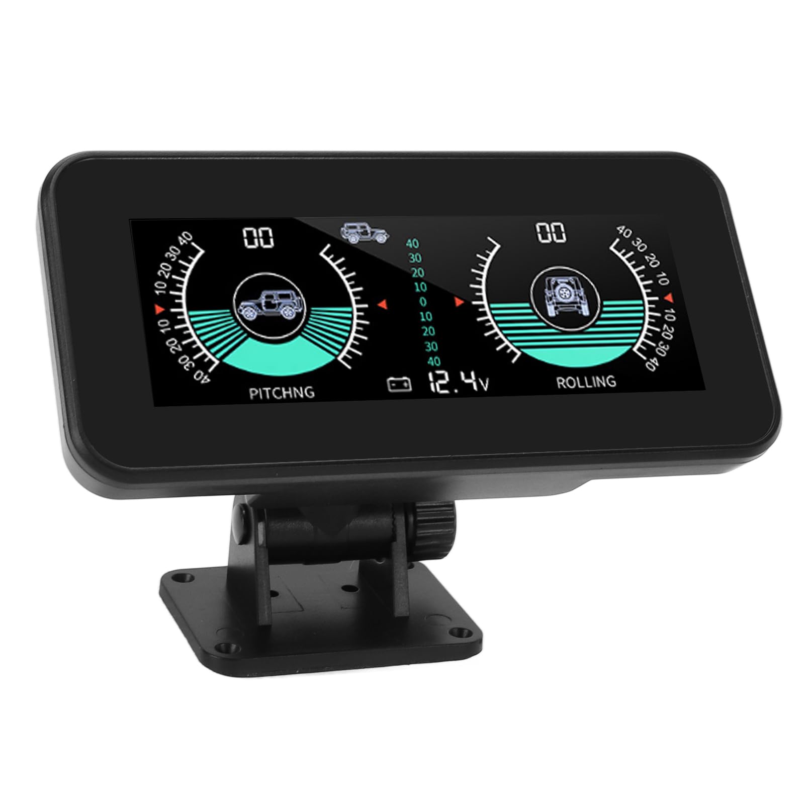 Inclinómetro Inteligente Universal para Coche, Medidor de Inclinación, Medidor de Inclinación de ángulo Digital HUD de Alta Resolución