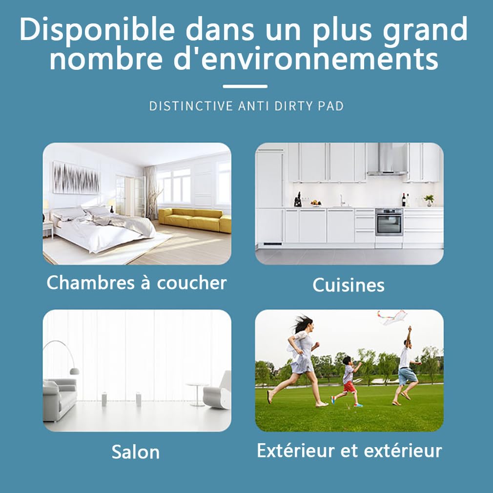 Tapis Anti-éclaboussures pour Bébé Sous Une Chaise Haute/Arts/Artisanat,Tapis de Sol Imperméable,Silicone Antidérapant,Tapis de Pique-Nique Lavables,51" Grande