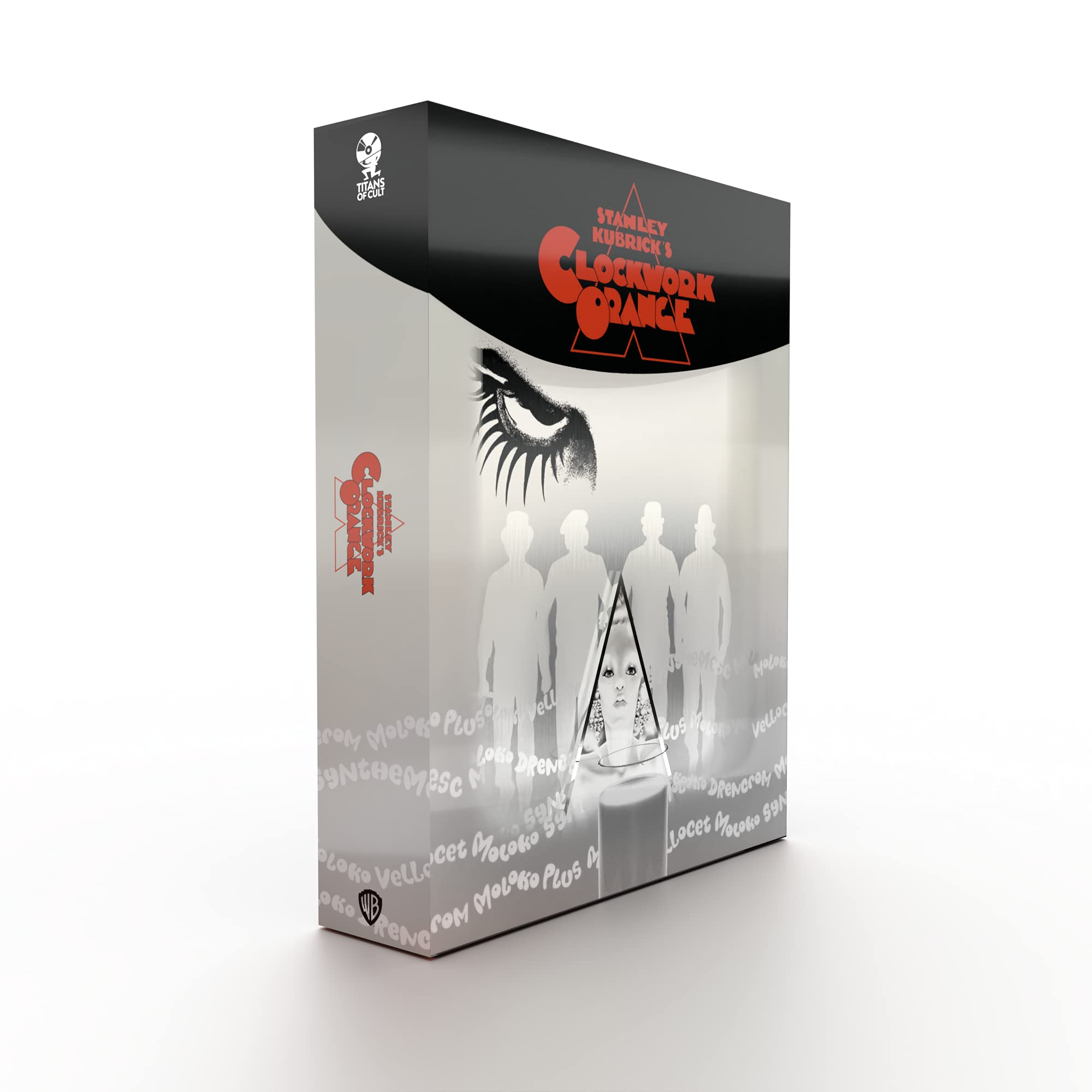 A Clockwork Orange Titans of Cult Steelbook [4K Ultra-HD] [1971] [Blu-ray] [Region Free]