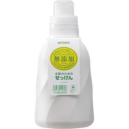 Amazon 無添加 ベビーの肌着洗いせっけん 800ml ミヨシ石鹸 液体洗剤 Amazon 無添加 ベビーの肌着洗いせっけん 800ml ミヨシ石鹸 液体洗剤