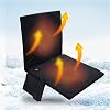 16inch Heated Stadium Seat Chair Pad, Portable USB Heated Seat Cushion for Outdoor Bleachers Camping Fishing Heater Pad - Heating Upgraded 3 Levels Relaxing of Heat foldable chair for Bench Bleachers