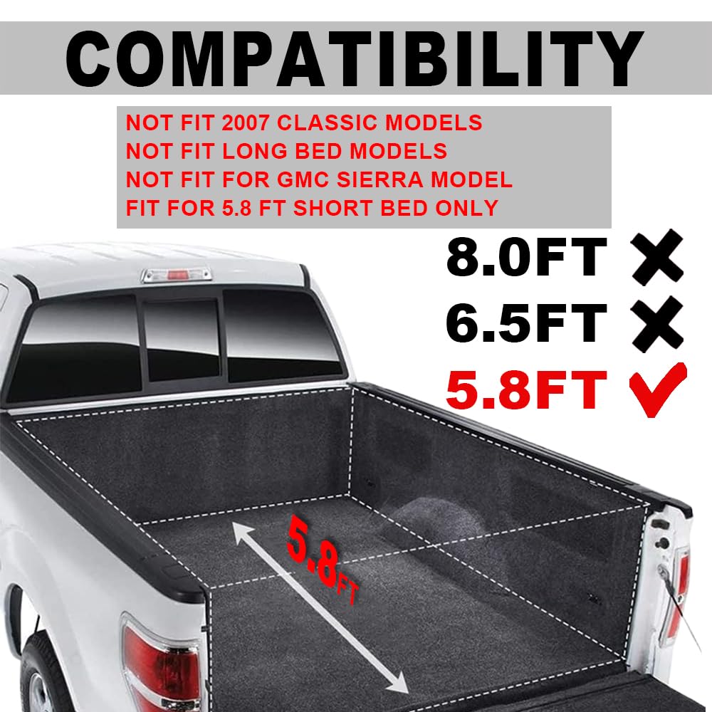 PIT66 Fender Flares For Chevy Silverado 1500/2500HD/3500HD 2007-2014 - Matte Black Pocket Style - View #7