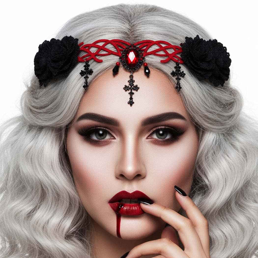 IYOU Kristallen bruiloft haar wijnstokken zwarte strass bruid hoofdband bloem bruids gast haaraccessoires voor vrouwen