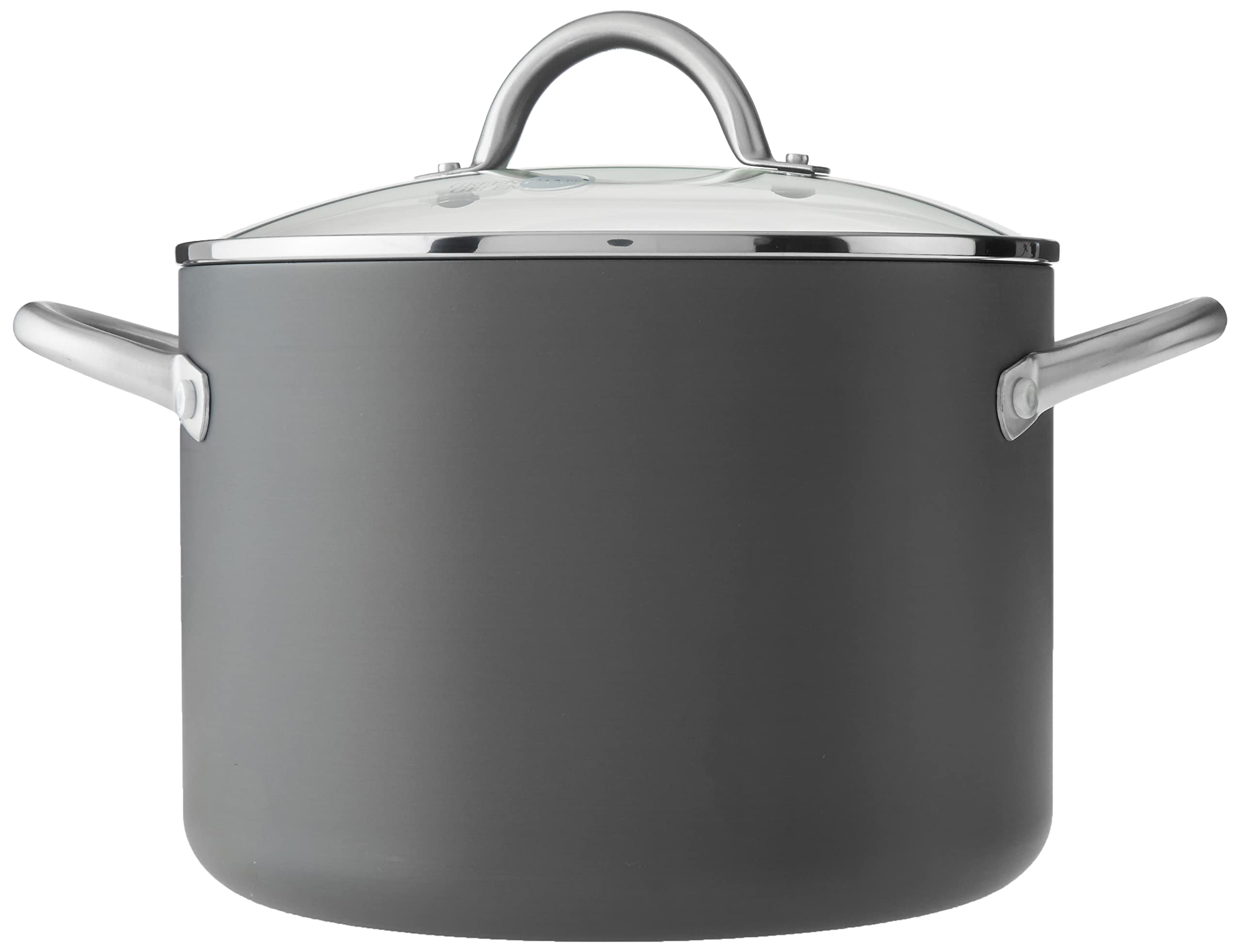 GreenPan Lima Hard Anodized Healthy Ceramic Nonstick 8QT Stock Pot with
