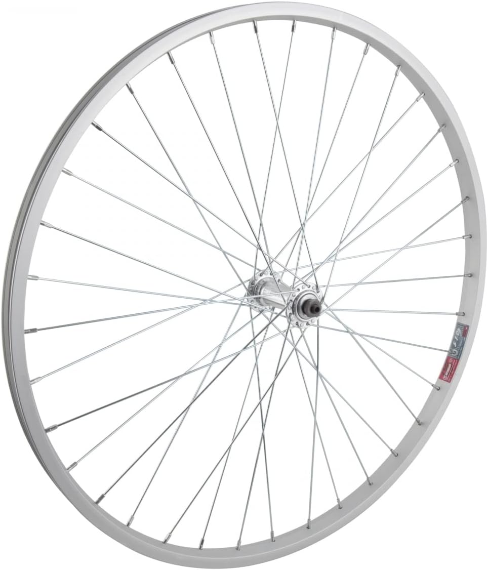 WheelMaster Front Bicycle Wheel 26 x 1.5 36H, Alloy, Quick Release, Silver