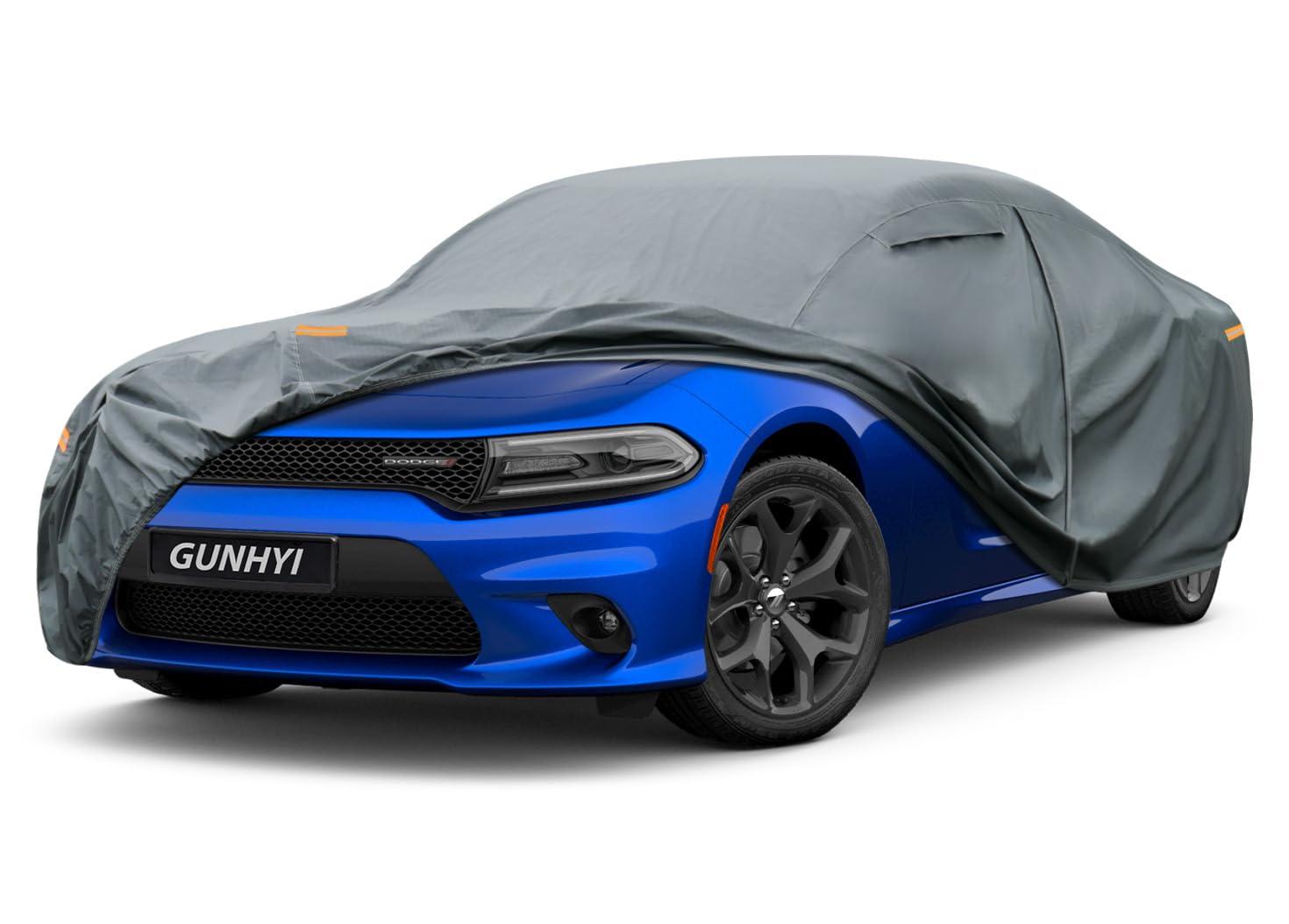 GUNHYI 16 Layers Car Cover Waterproof All Weather for Coupe Heavy Duty
