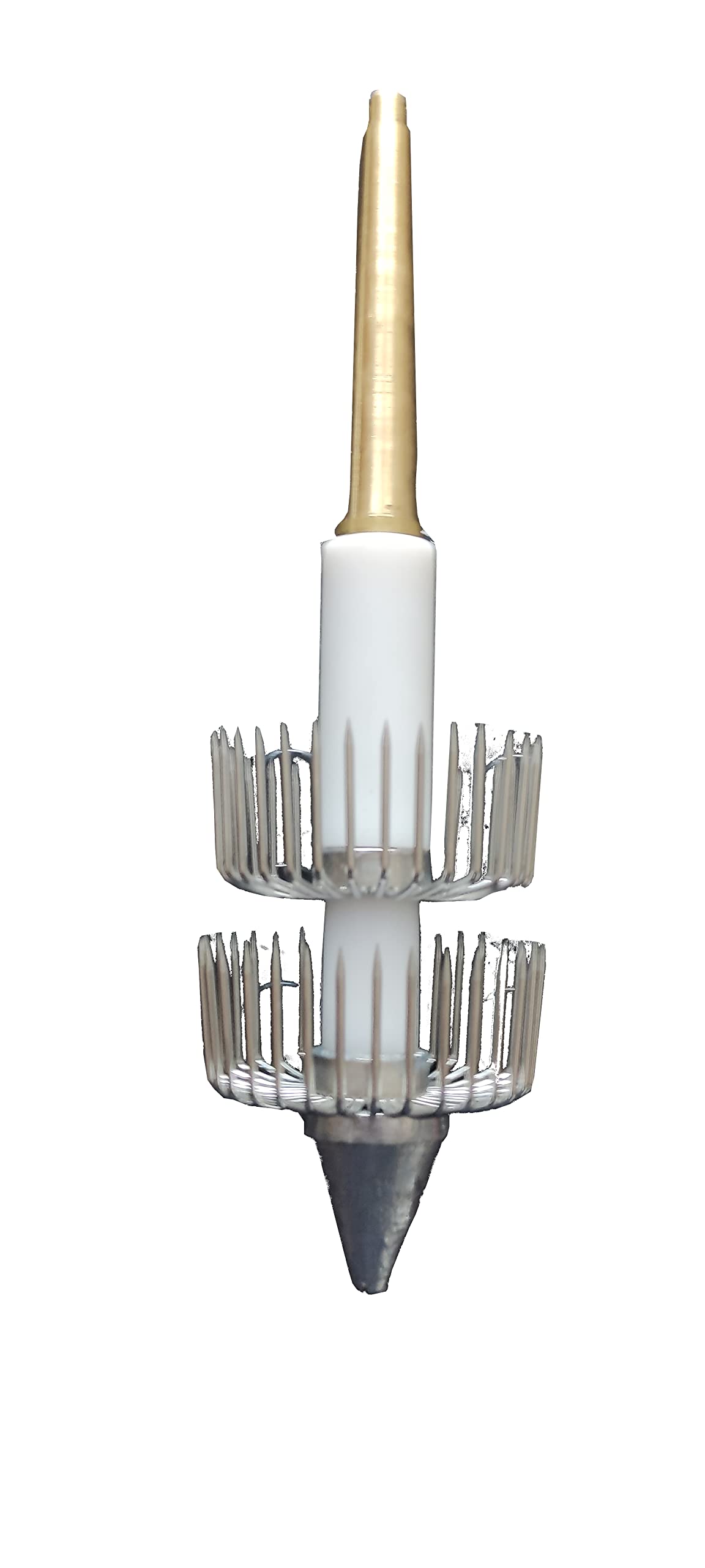 Totanara A Due Cestelli In Ottone Da 600 Gr.Con Luce Intermittente Luce Sotto