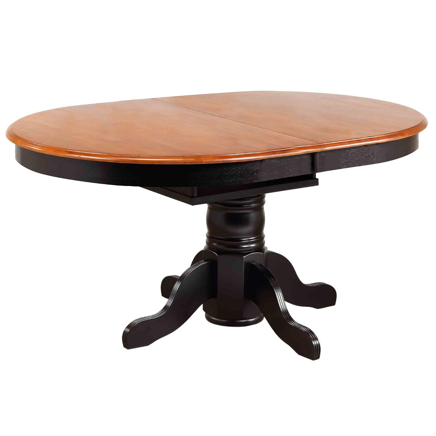 Sunset Trading Black Cherry Selections Dining Table Set, Distressed Antique