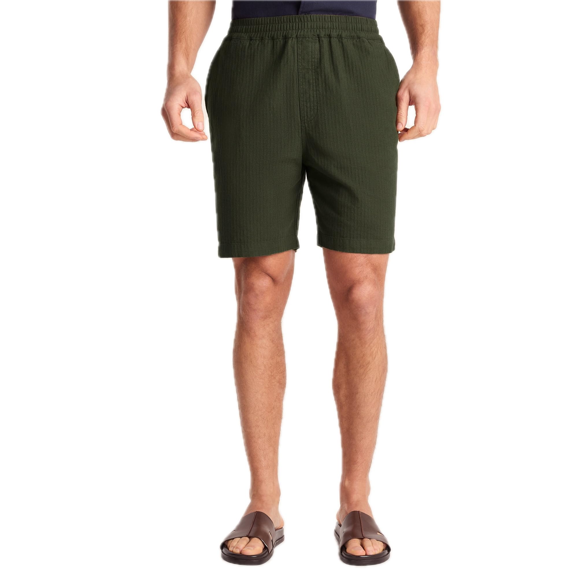 TOG24 Allento Mens Shorts Lightweight Elastic Waist, Summer Casual Utility | Breathable, Pockets, Adjustable drawcord, Elasticated, Relaxed fit, Holiday