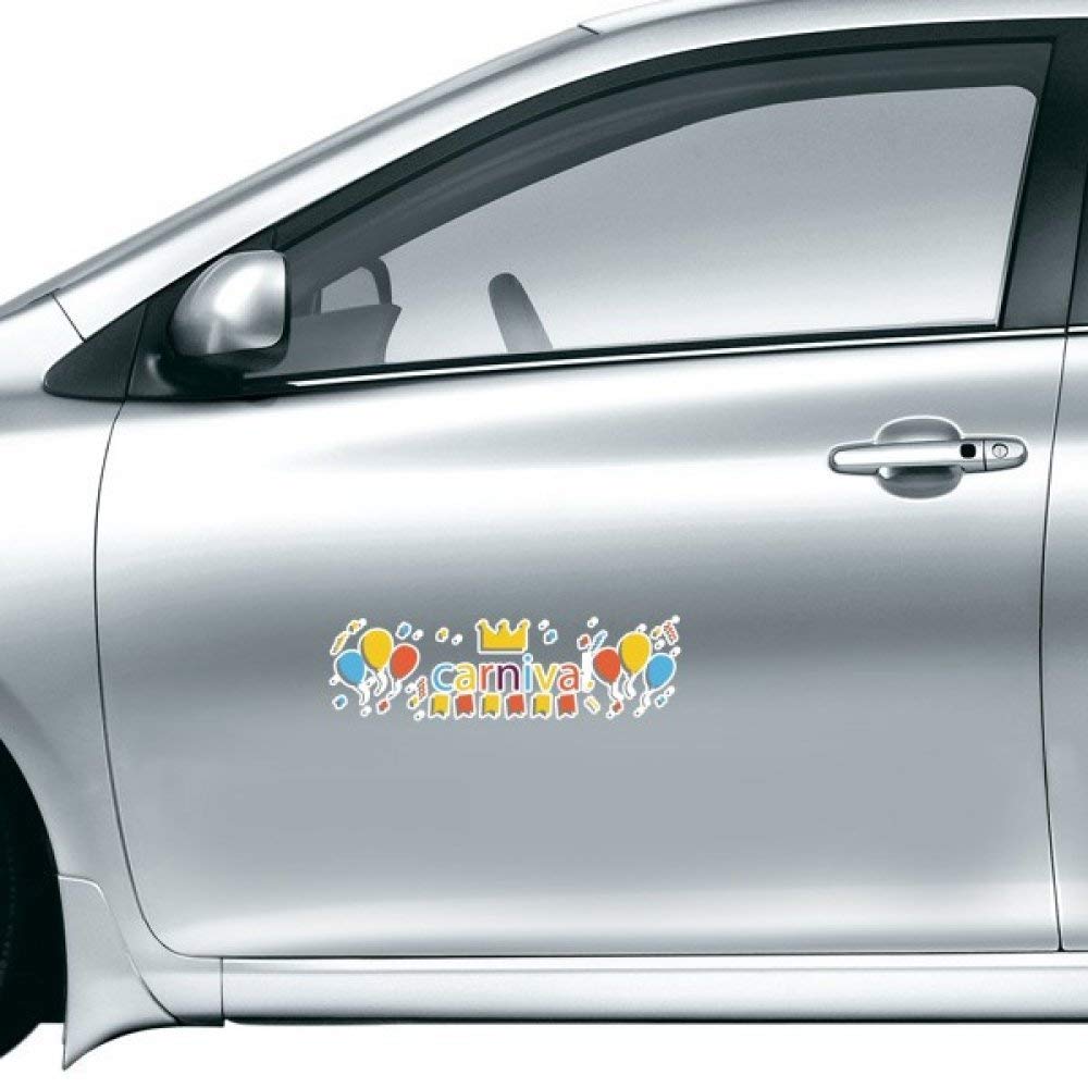 Autocollant pour voiture original idée cadeau moto thème carnaval de Venise