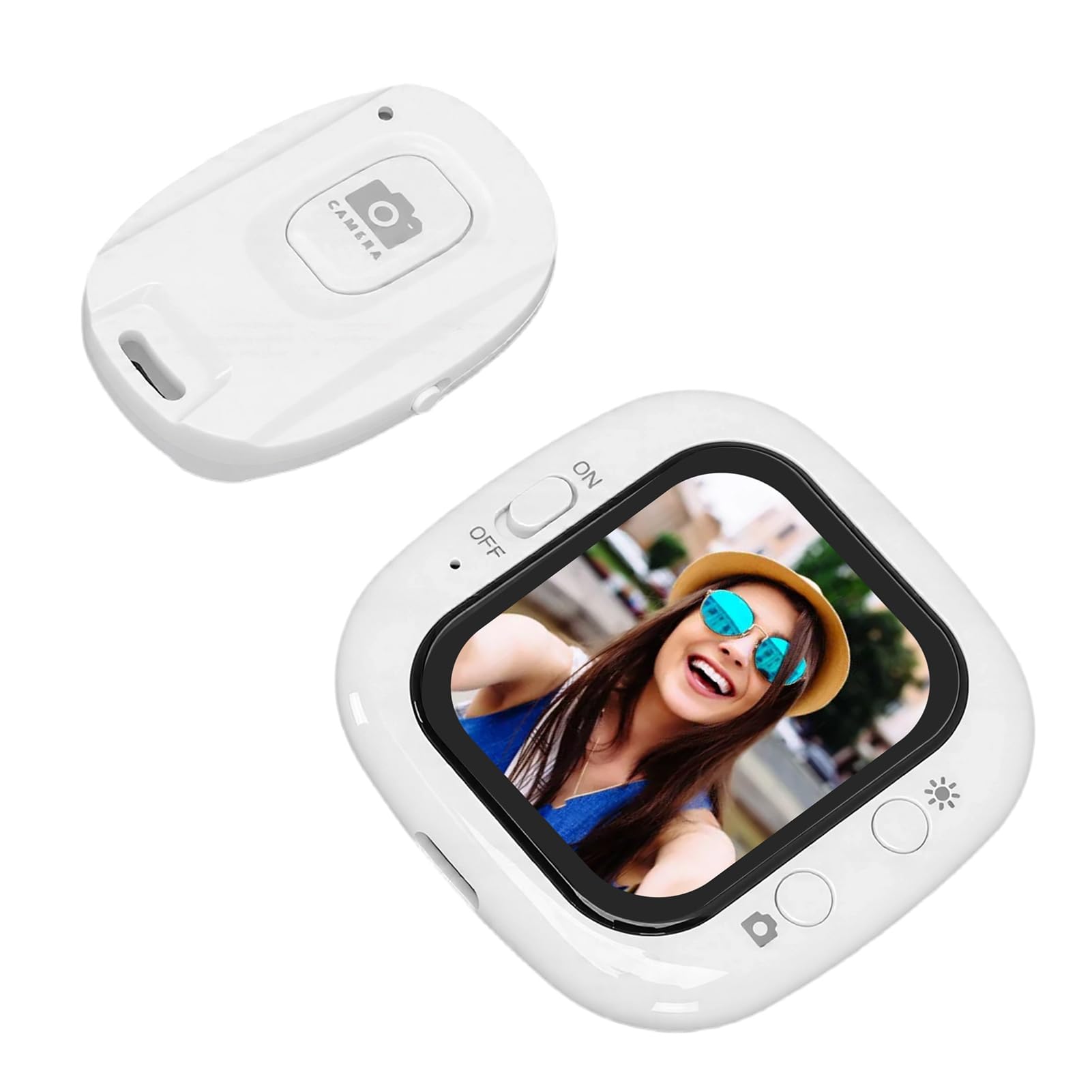 Pongnas Stazione di Ricarica 3 in 1 con Orologio Digitale, Supporto