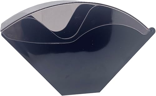 Miniatura 4 de MIAO JIN Soporte de papel de filtro de café con cubierta a prueba de polvo, almacenamiento de filtro de café para #1 y #2, V60 y #4 en forma de