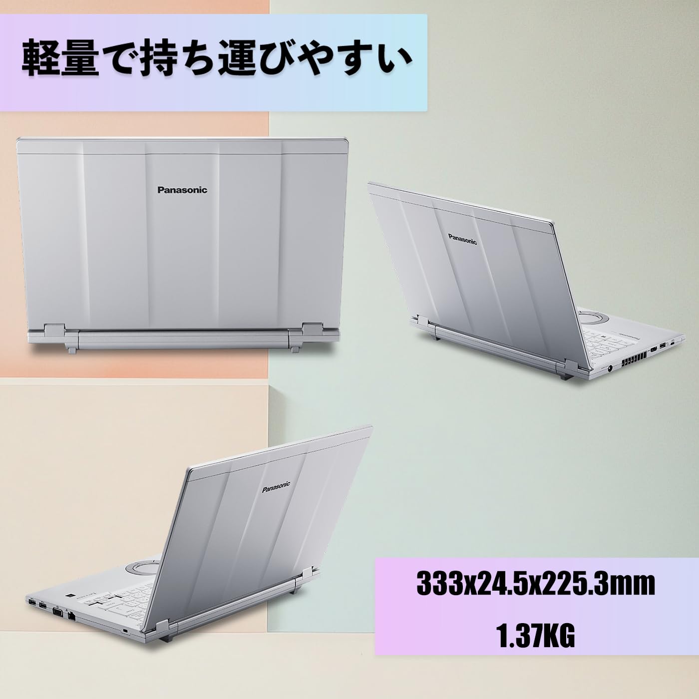 Amazon.co.jp: 【中古品】Panasonic Let's Note CF-LV8 ノートパソコン