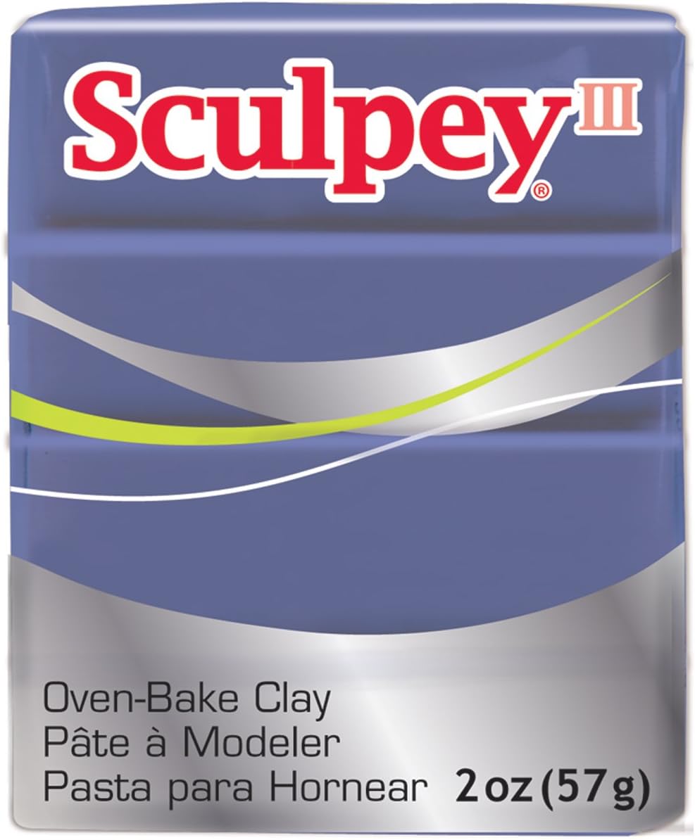 Sculpey III Oven Bake Clay, Gentle Plum, 2oz (355)