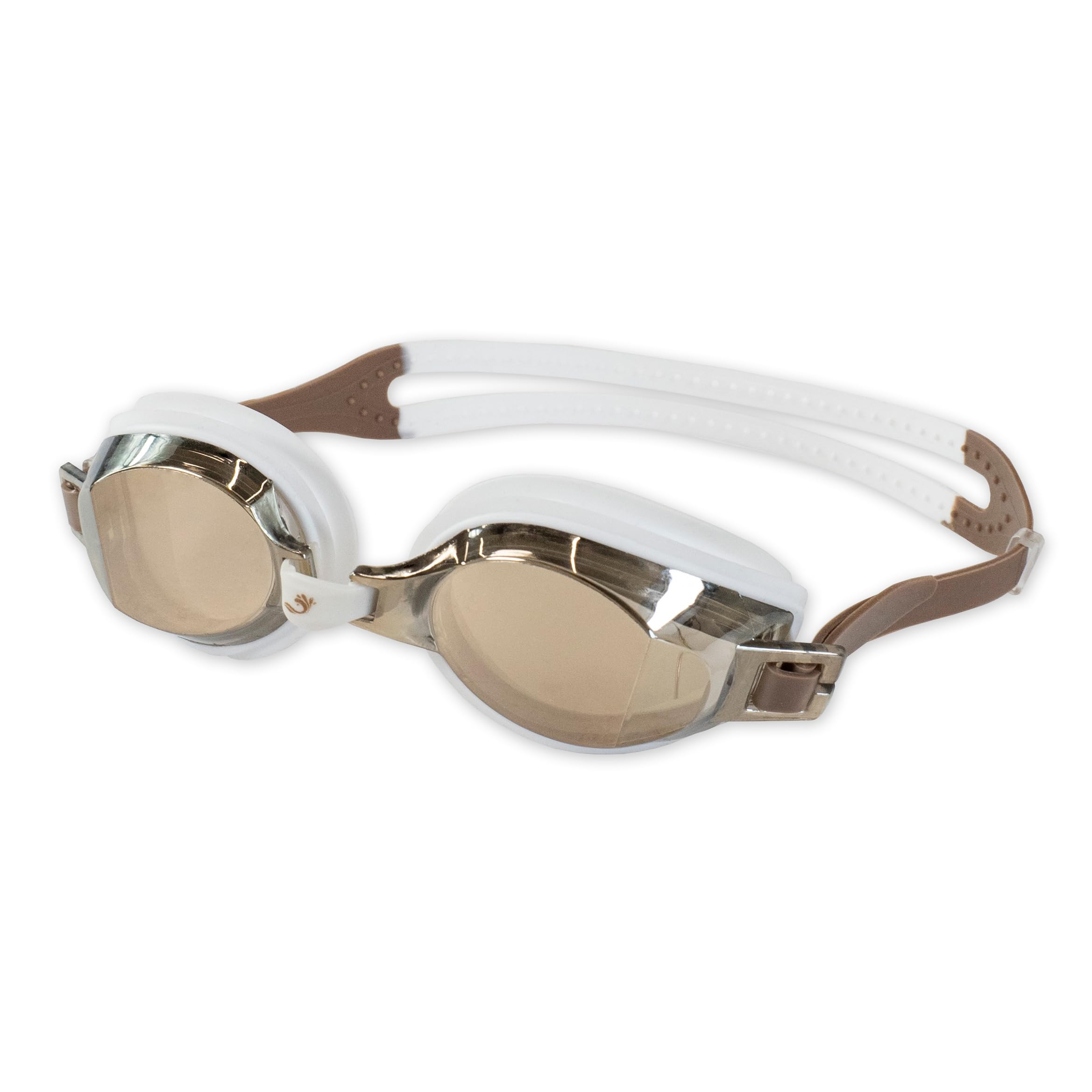 Splash About Piranha Pro Goggles, Adult, Bronze & White