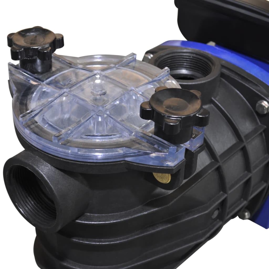 vidaXL Pompe électrique de Piscine 500 W Bleu