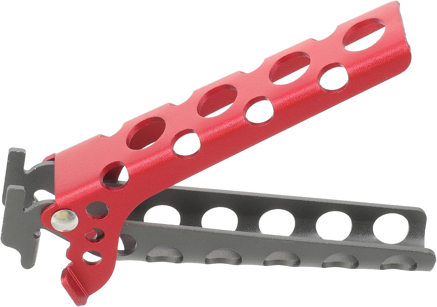 Pot Clip Anti Scald Anti Slip Clamp for Pots and Kitchenwares Red