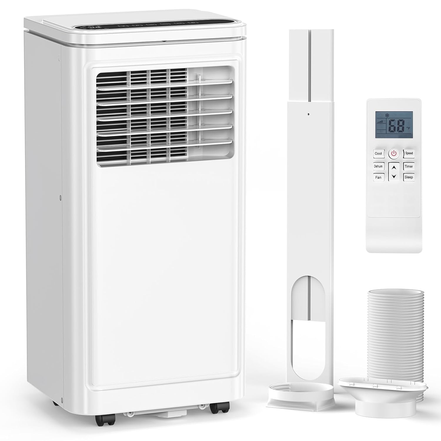 8000 BTU Portable Air Conditioners 3-in-1 Portable AC Unit for Rooms up to 350 Sq Ft Mini Air