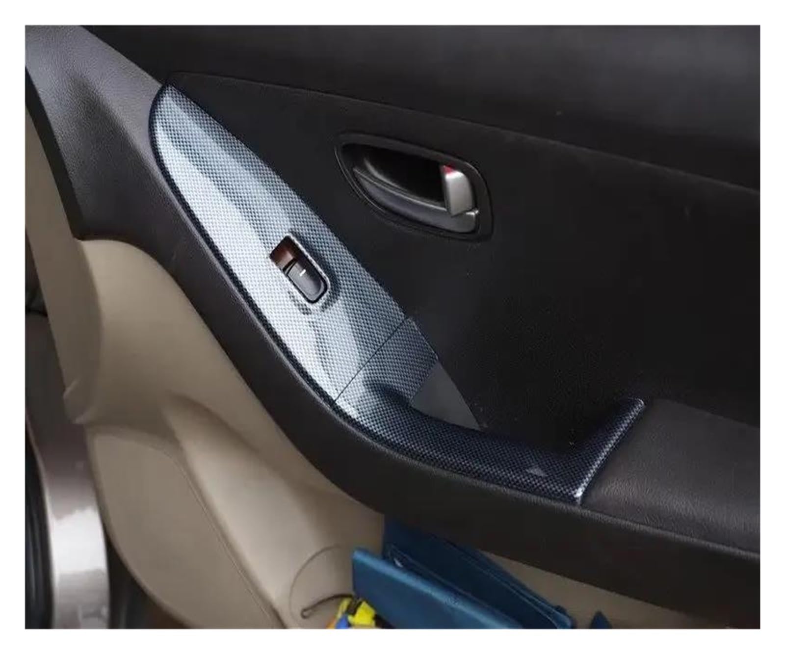 Maniglie interne per portiere Per Elantra/Celesta 2008-2016 Car Styling ABS Auto Porta Bracciolo Interno Pannello Di Copertura Trim Adesivo