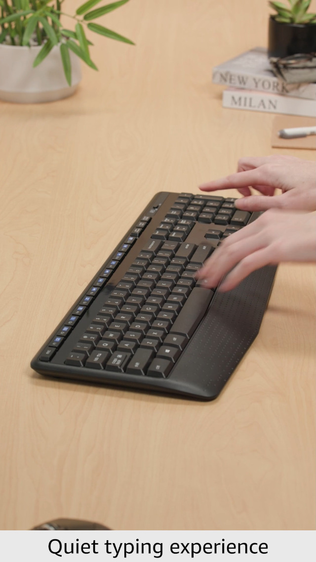 Amazon.com: Logitech K345 Wireless Keyboard - Full-Sized Keyboard