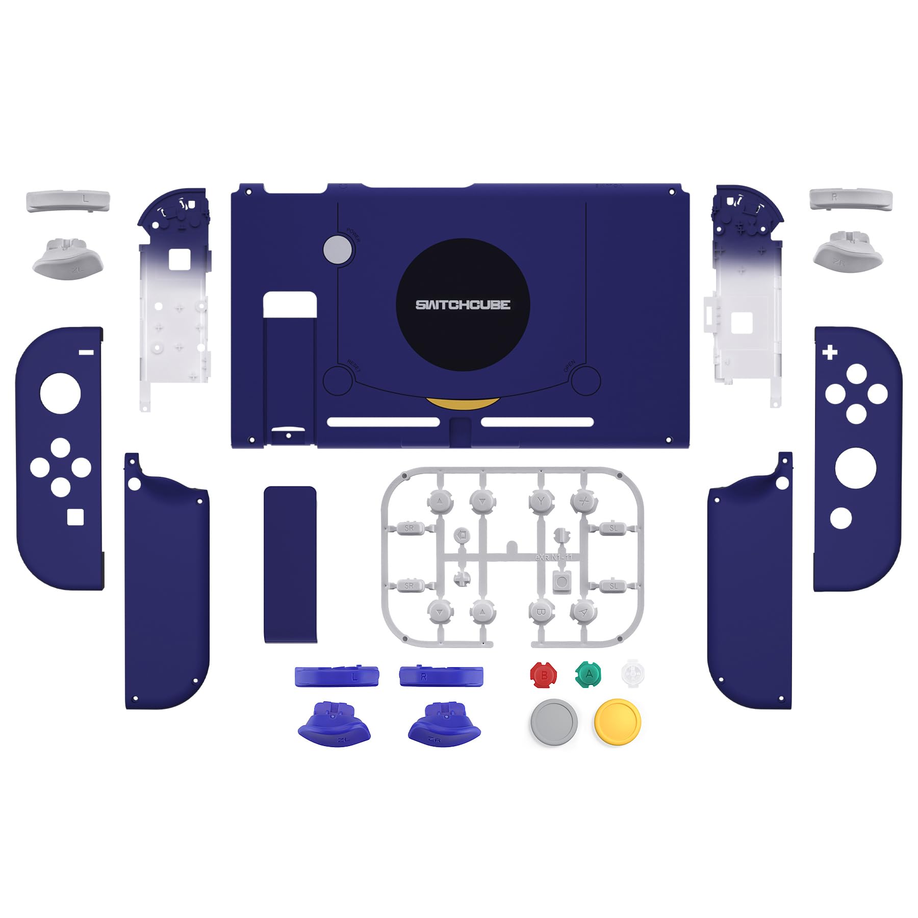 Amazon.co.jp: eXtremeRate Switchに対応用カスタムDIY交換ケース