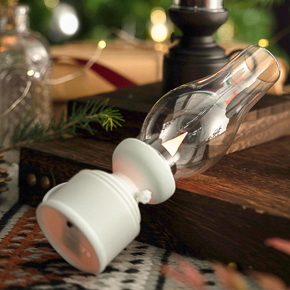 Lampada da Tavolo a Cubo a Led Luce Notturna con E27 Base in Legno Lampada da Comodino moderna