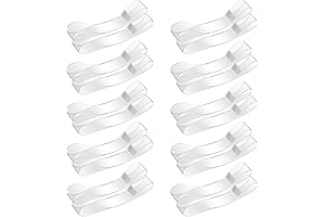 Ultra Secure Transparent Elastic Heel Straps