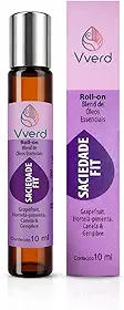 Blend Roll-On Saciedade Fit Com Óleos Essenciais de Grapefruit, Hortelã-Pimenta, Canela & Gengibre - Ajuda no controle da compulsão alimentar - Vverd 10ml