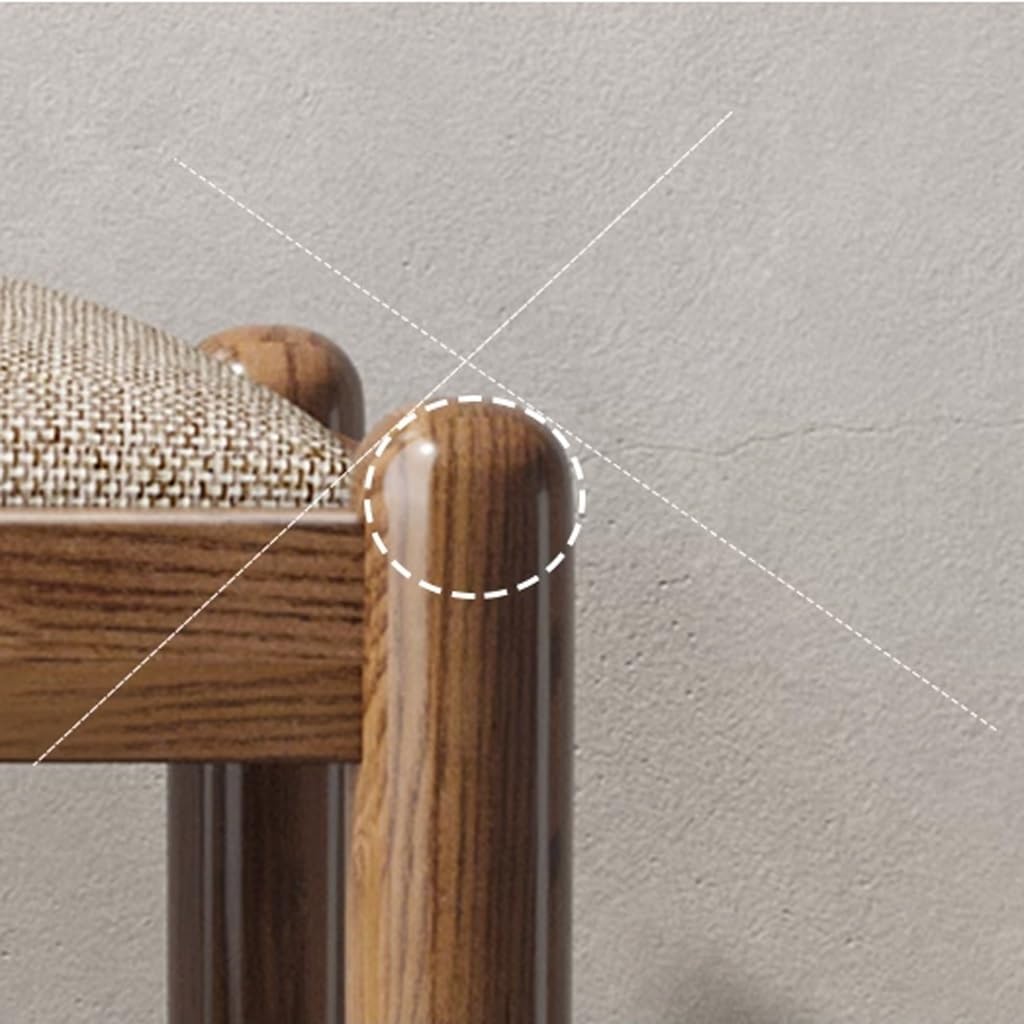 Poggiapiedi Sgabello per Cambiare Le Scarpe Porta d'ingresso in Legno Portico d'ingresso Casa può sedersi con Cuscino Scarpiera Sgabello con contenit