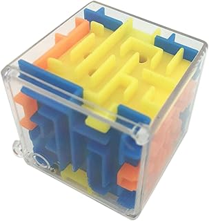 Juego de Rompecabezas de Laberinto de Cuentas para niños, Juguete de Laberinto de Bolas Cuadrado de 1,50 Pulgadas para niños pequeños, Juegos de Cubo de Rompecabezas, Rompecabezas para suminis