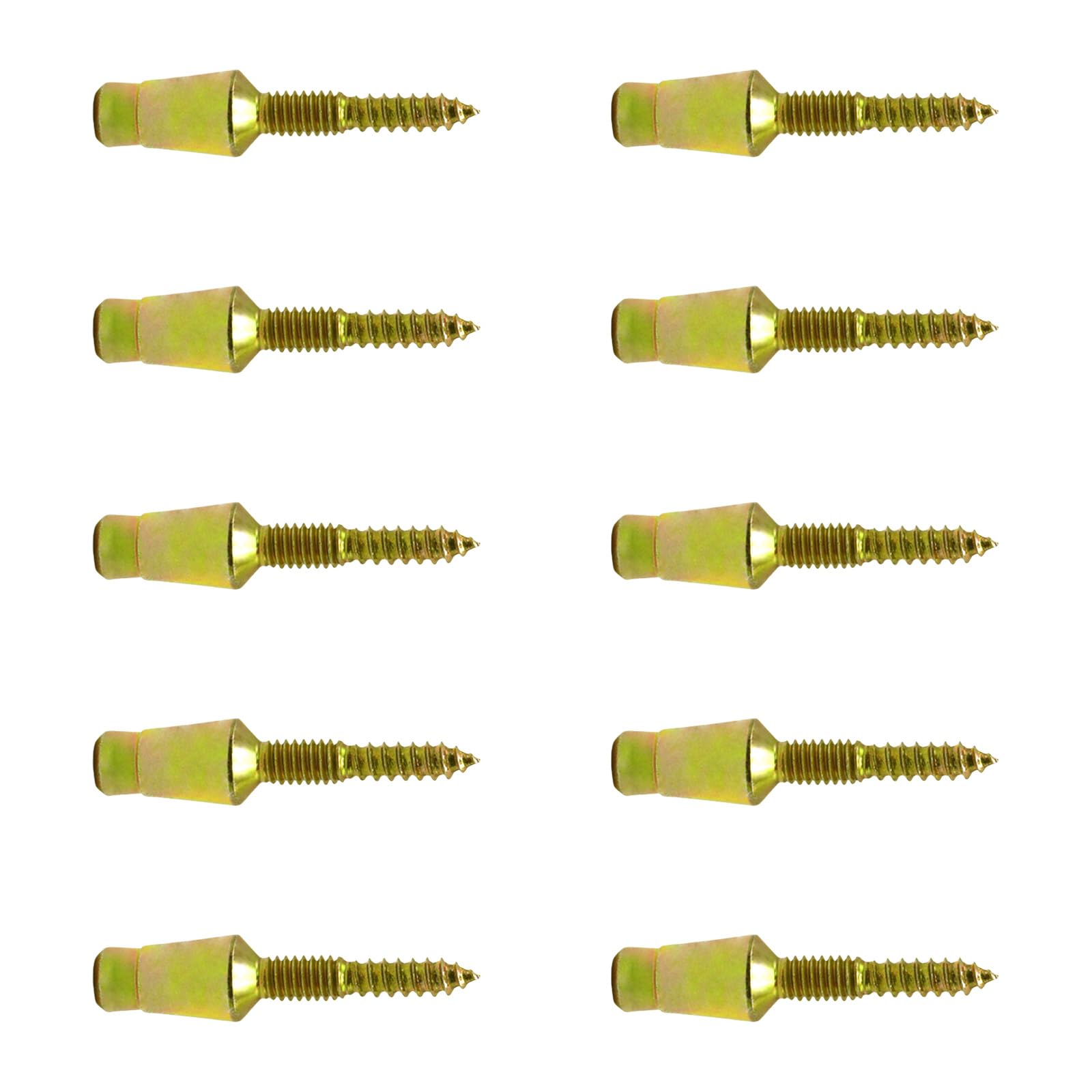 Kalttoy Multicolor 10Pcs Tamper Proof Door Hinges Screws High Strength Door Hinges Security Screws Upgrades For Strengthening Security Entry Protections