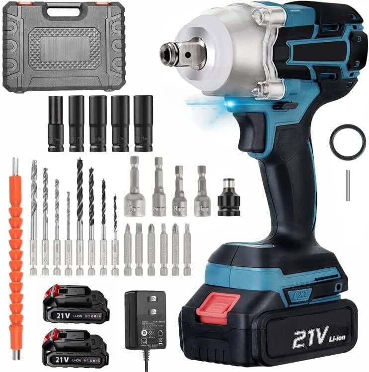 KUAMOO 電動インパクトレンチ Amazon | KUAMOO 電動インパクトレンチ 電動レンチ 充電式レンチ