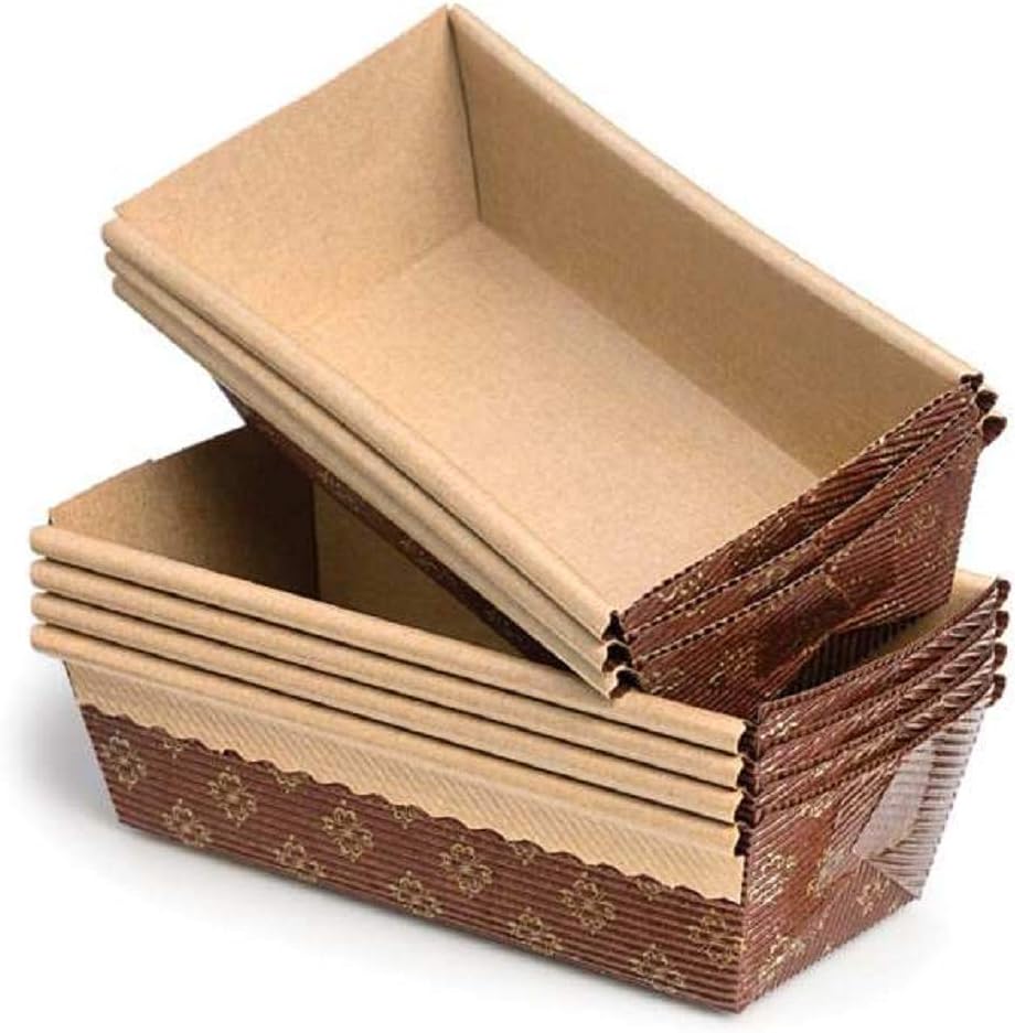 Paper Loaf Pan Liners -5 PCS