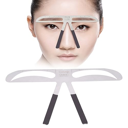 Miniatura 7 de Regla de la ceja, Profesional de la Ceja de Medición de Equilibrio de la Regla de Extensión de Meteor Forma de la Ceja Plantilla de Maquillaje Beu