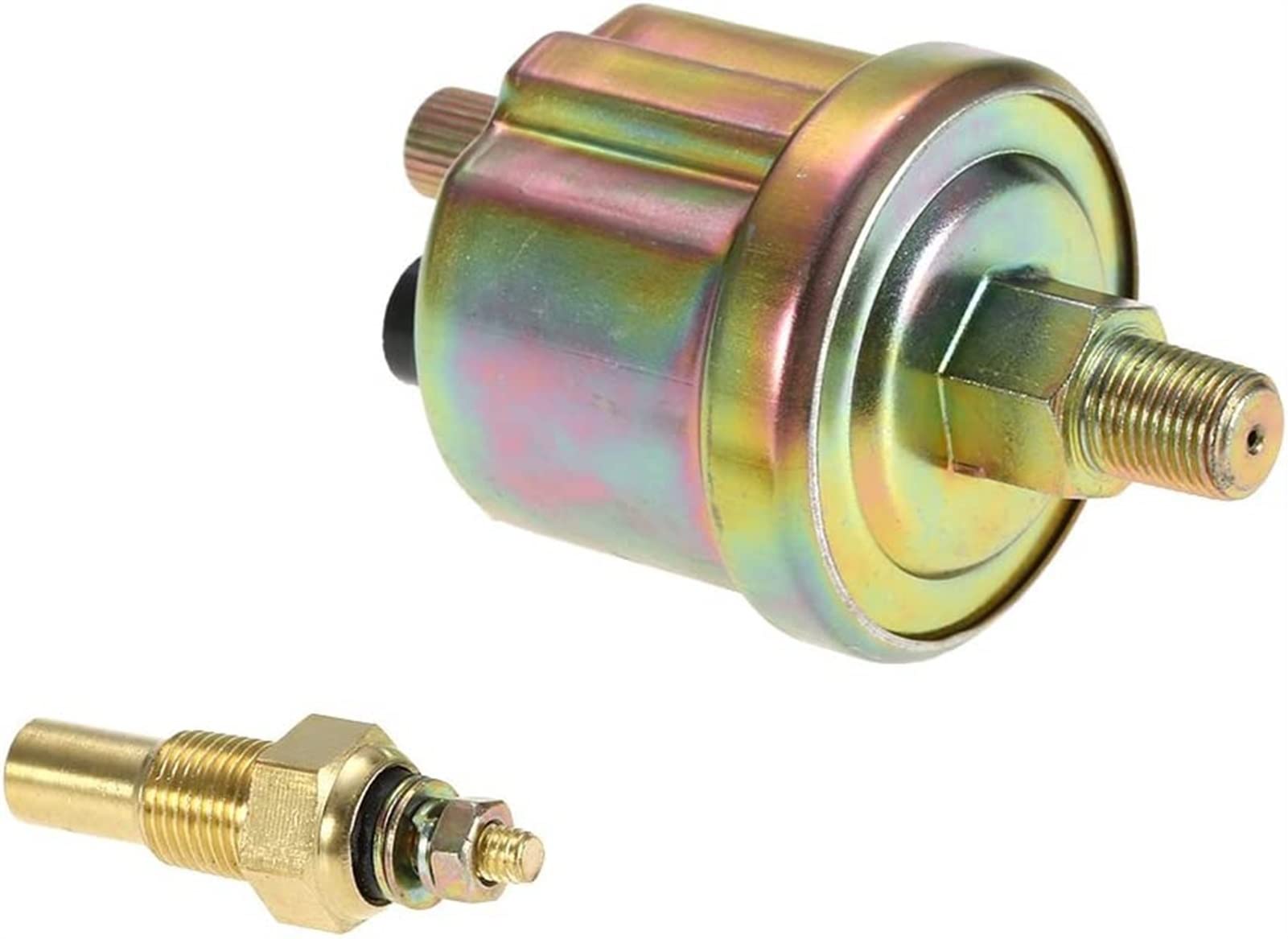 Ciśnienie oleju Fahrenheita Woda 52MM Oil Pressure Fahrenheit Water Temperature Gauge Voltmeter Chrome 3 In 1 Gauge Kit Car Motorcycle Meter