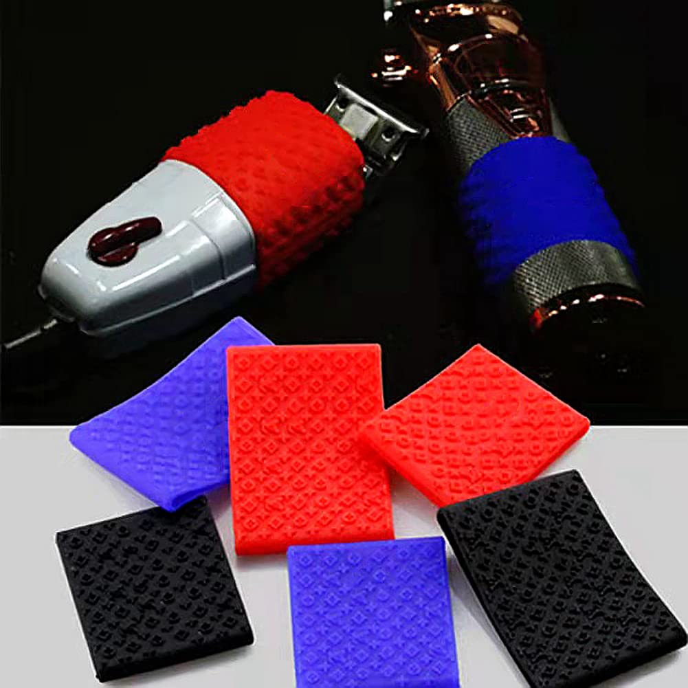 WAYUTO Set of 9 Professional Silicone Barber Clipper Bands for Hair Trimming, Hair Styling and Grooming