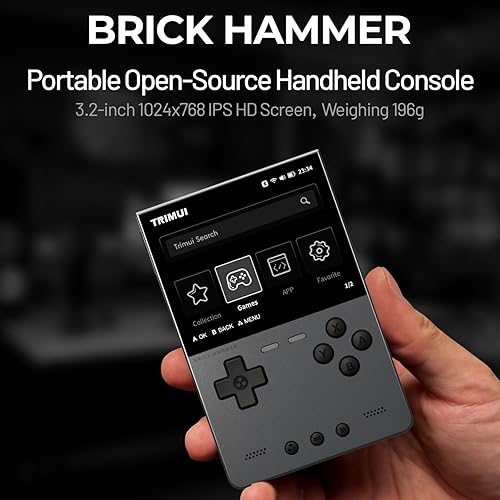 Miniatura 3 de RG34XXSP - Consola de juegos retro, pantalla IPS de 2.8 pulgadas 640 x 480, tarjeta TF integrada de 64 GB, con batería de 2900 mAh, consola de