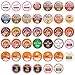 Flavored Coffee Single Serve Cups For Keurig K cup Brewers Variety Pack Sampler, 40 count (Flavored Sampler)