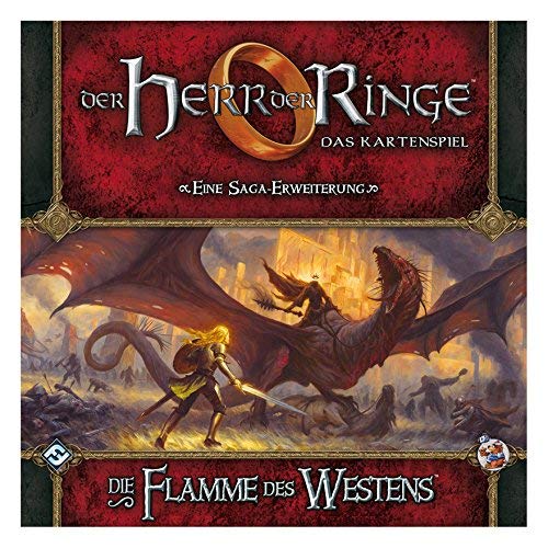 Asmodee Herr der Ringe: LCG - Die Flamme des Westens, Erweiterung, Kartenspiel, Deckbau, Deutsch