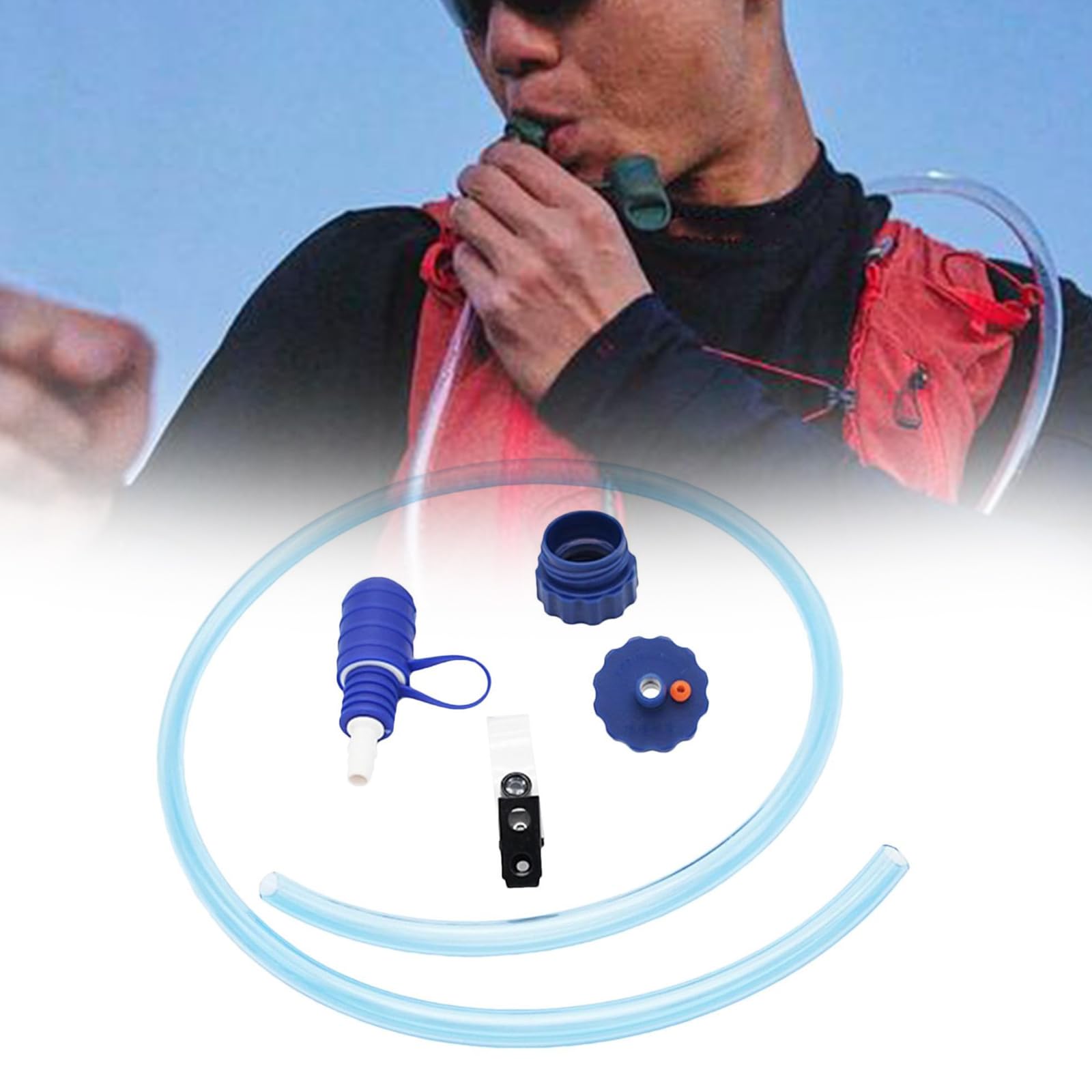 HUANGTNG Cycling Bottle Drink Tube Water Bottle Drinking Tube with Double Adapter Hydrations Systems Drink Tube Kits Enduring