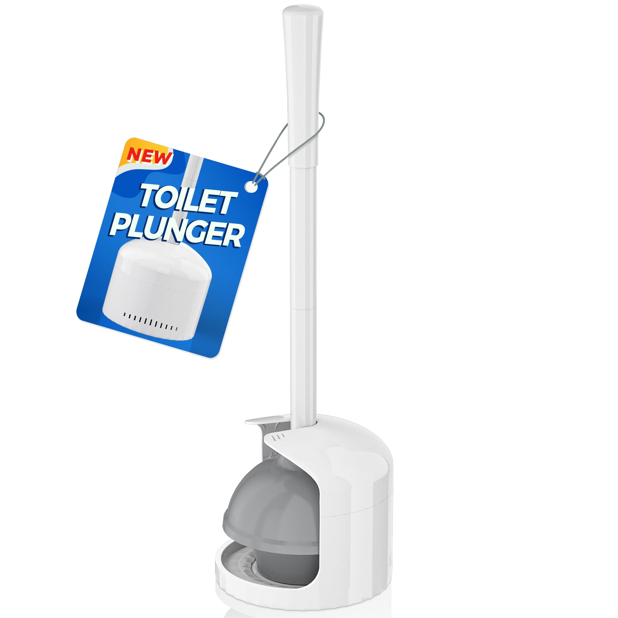 toilet plunger with holder plunger with holder for 53-inch toilet drain plungers for bathroom with holder toilet plunger heavy duty 1 white