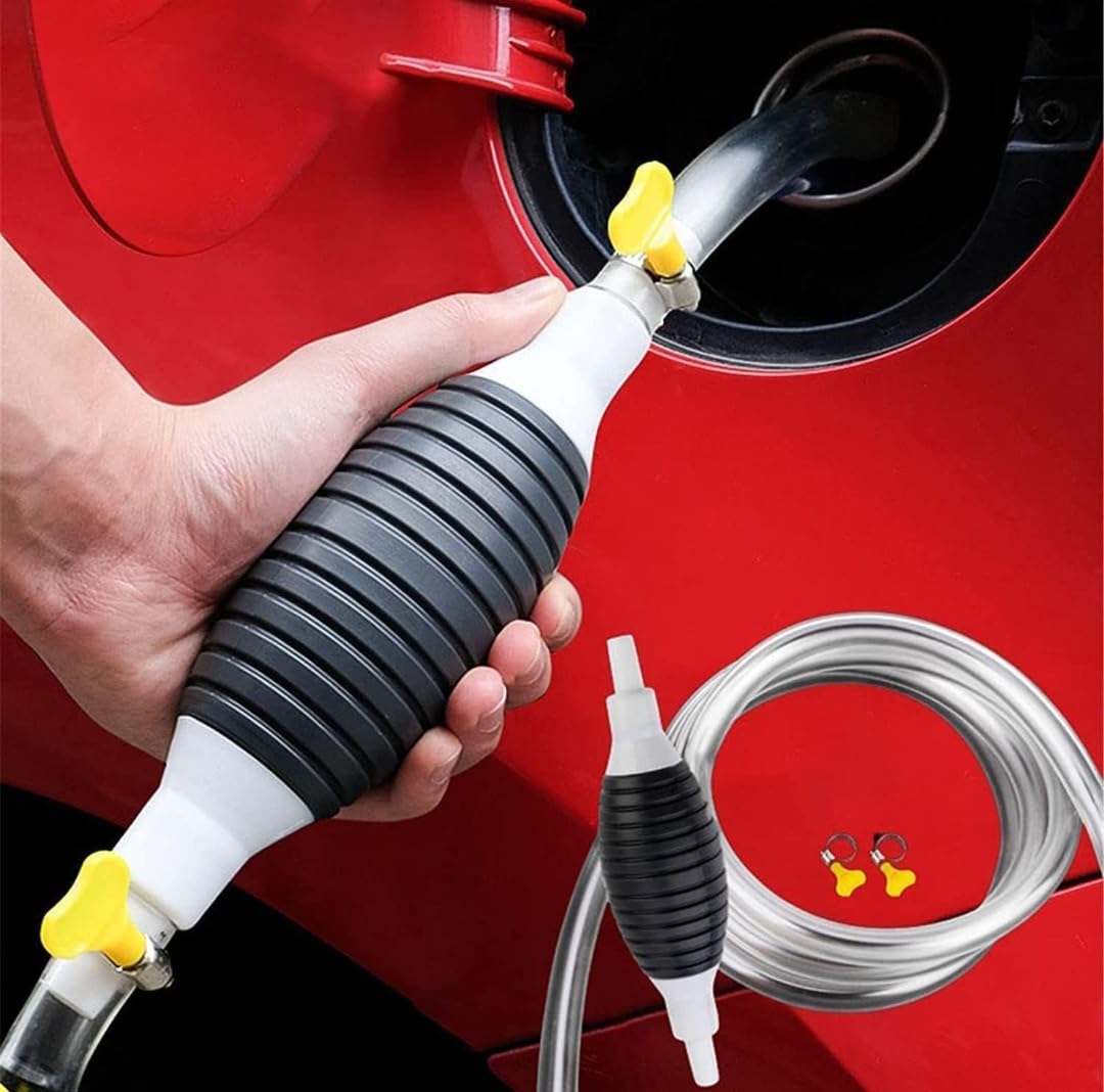 Ridhima ENTERPRISE Oil Transfer Pump, Fuel Transfer Pump Kit, High Flow Siphon Hand Oil Pump, Portable Manual Car Fuel Pump for Petrol Diesel Oil Liquid Water Fish Tank with 2M Syphon Hose (B0D3FK614N) Amazon Price History, Amazon Price Tracker