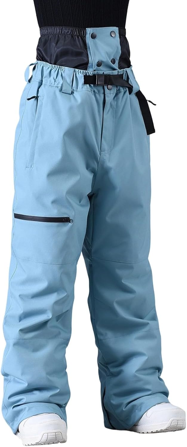 Men Ski Pants Snowboard Pants Lounge Baggy Snowboarding Loose Snow Sport Insulation Waterproof Windproof Winter Pant